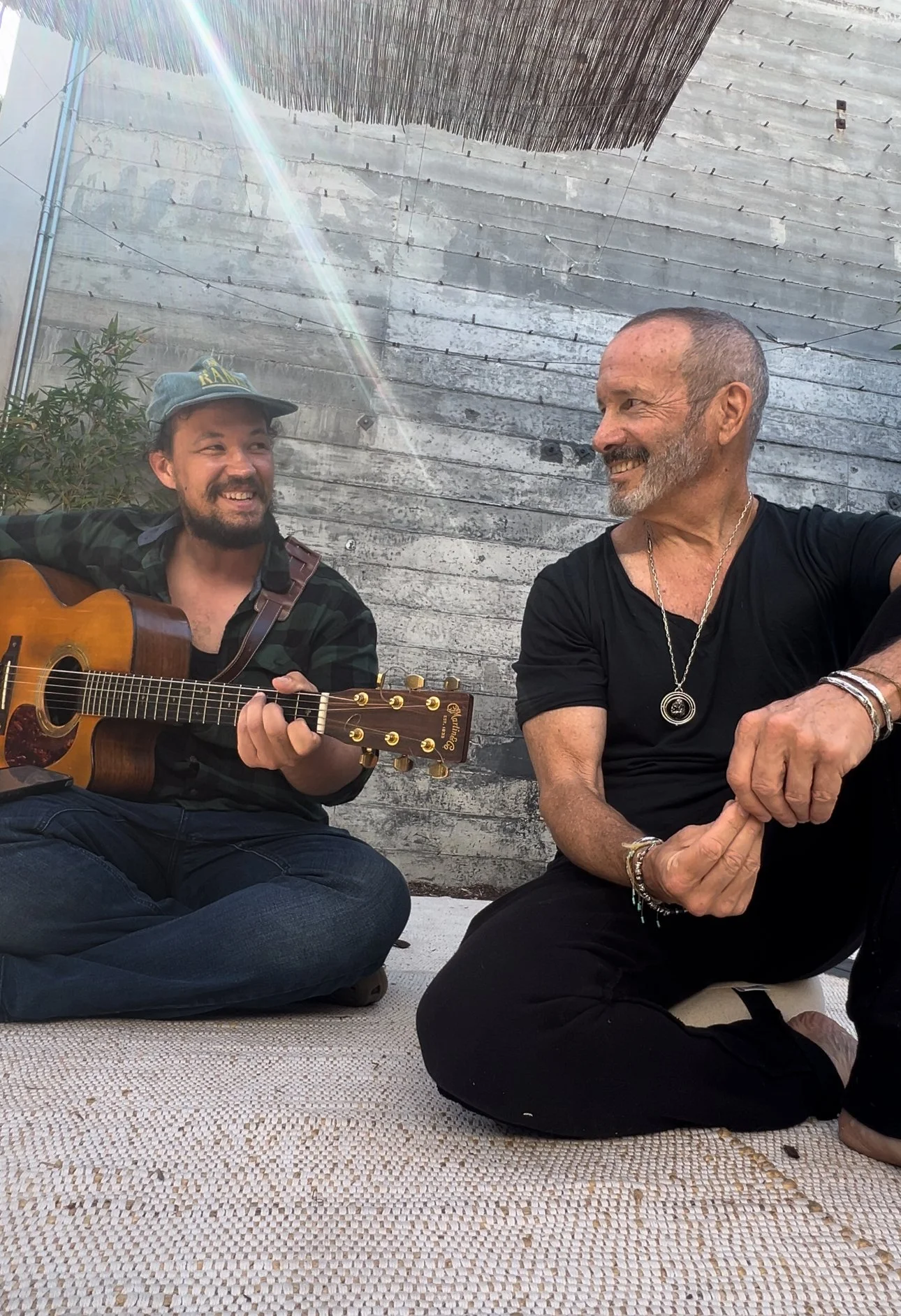 Colin connecting with music